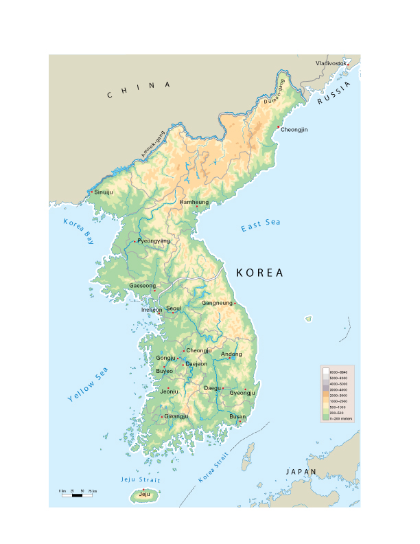 An Introduction to the Geography of Korea - Education - Asian Art Museum