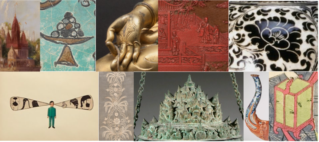 Collage of artworks.