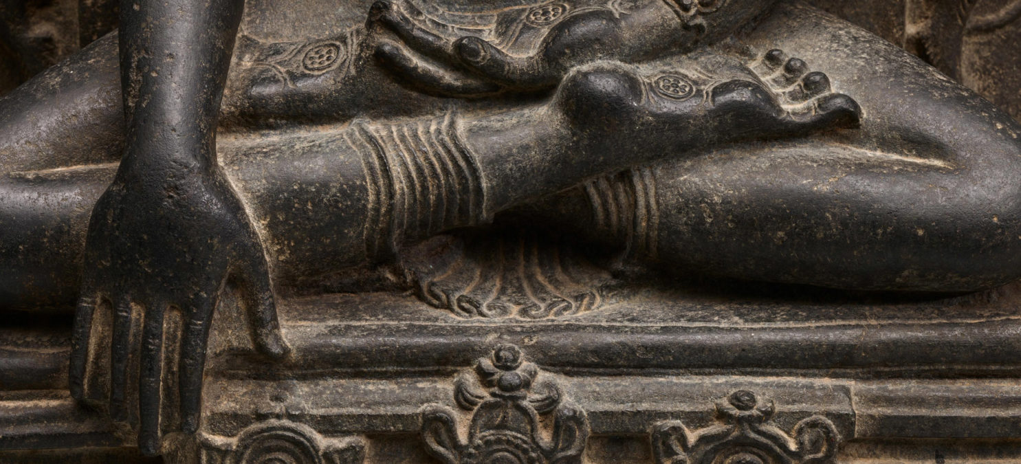 Detail view of Buddha